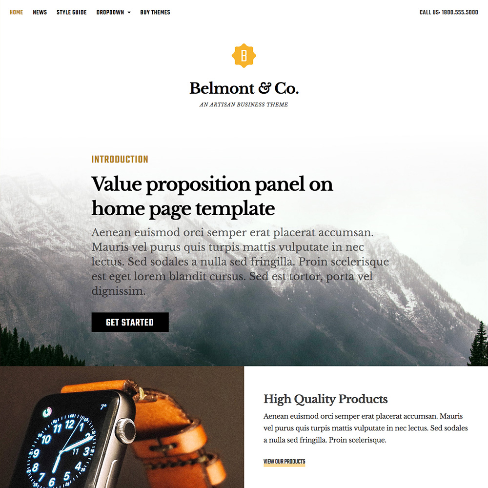 Belmont desktop screenshot